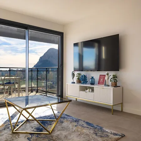公寓 Sunrise Tower - Great Location - 5 Minutes Walk To The Sea 卡尔佩
